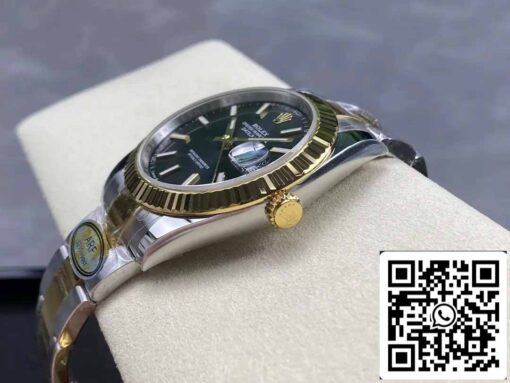 Rolex Datejust m126333-0013 Oyster Strap ARF Factory 1:1 Best Edition electroplated with 18k gold - Image 12