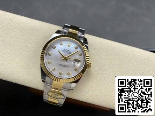 Rolex Datejust m126333-0017  ARF Factory 1:1 Best Edition electroplated with 18k gold - immagine 5