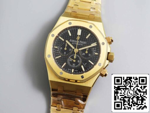 Audemars Piguet Royal Oak 26331 1:1 Best Edition OM Factory Black Dial Yellow Gold - Image 9