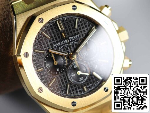 Audemars Piguet Royal Oak 26331 1:1 Best Edition OM Factory Black Dial Yellow Gold - Image 6