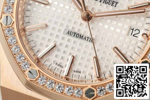 Audemars Piguet 15451OR.ZZ.1256OR.01 IP Factory 1:1 Best Edition White Dial Rose Gold - Image 5