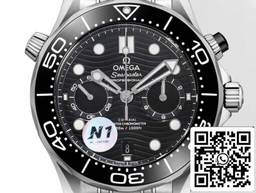 Omega Seamaster 210.30.44.51.01.001 Diver 300m 1:1 Best Edition N1 Factory Black Dial – Bild 2