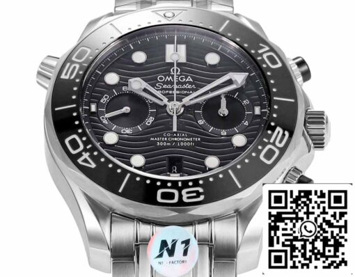 Omega Seamaster 210.30.44.51.01.001 Diver 300m 1:1 Best Edition N1 Factory Black Dial – Bild 5