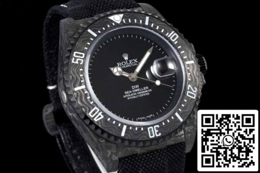 DiW Rolex Submariner GHOST Rolex DiW Black Water Ghost M126600 1:1 Best Edition Diw Factory V2 - Image 9