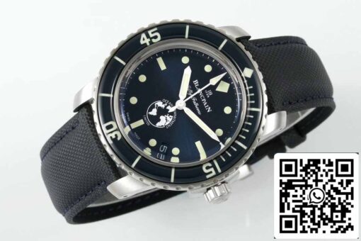 Blancpain Fifty Fathoms Ocean Commitment III 5008 11B40 NAOA 1:1 Best Edition ZF Factory - Image 5