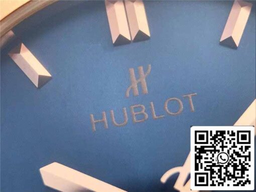 Hublot Classic Fusion 542.OX.7180.LR 1:1 Best Edition JJ Factory Blue Dial Rose Gold - 이미지 6