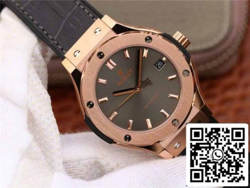 Hublot Classic Fusion 542.OX.7081.LR 1:1 Best Edition JJ Factory Grey Dial Rose Gold - 이미지 2