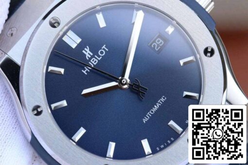 Hublot Classic Fusion 542.NX.7170.LR 1:1 Best Edition JJ Factory Blue Dial - 이미지 3