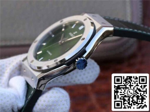 Hublot Classic Fusion 542.NX.8970.LR 1:1 Best Edition JJ Factory Green Dial - 이미지 6