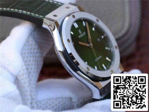 Hublot Classic Fusion 542.NX.8970.LR 1:1 Best Edition JJ Factory Green Dial - 이미지 5