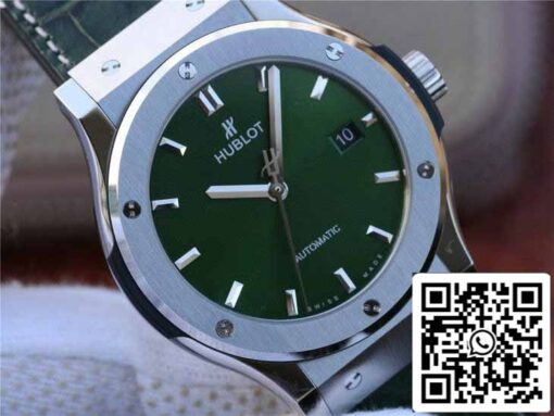 Hublot Classic Fusion 542.NX.8970.LR 1:1 Best Edition JJ Factory Green Dial - 이미지 4