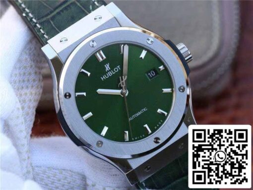 Hublot Classic Fusion 542.NX.8970.LR 1:1 Best Edition JJ Factory Green Dial - 이미지 2