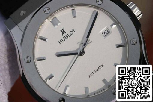 Hublot Classic Fusion 542.NX.2611.LR 1:1 Best Edition JJ Factory White Dial – Bild 3