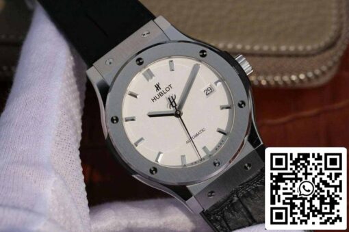 Hublot Classic Fusion 542.NX.2611.LR 1:1 Best Edition JJ Factory White Dial – Bild 2