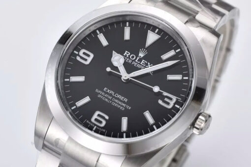 Rolex Explorer M214270 -0001 39MM 1:1 Best Edition Clean Factory Black Dial  3130 Movement - Image 11