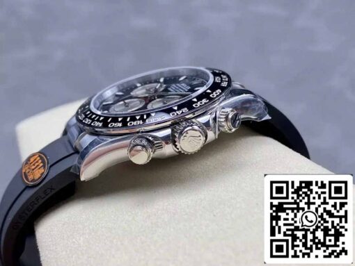 Rolex Cosmograph Daytona m126519 1:1 Best Edition QF Factory 4131 Movement Black Dial - 이미지 6