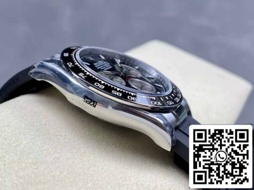 Rolex Cosmograph Daytona m126519 1:1 Best Edition QF Factory 4131 Movement Black Dial - 이미지 5