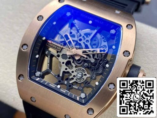 Richard Mille RM035 Toro Americas Edition 1:1 Best Edition Sonic Factory V3 Rose Gold - Image 8