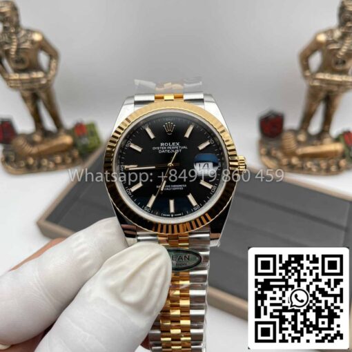 Rolex Datejust 41MM M126333-0014 1:1 Best Edition Clean Factory Yellow Gold  2024 - Image 6