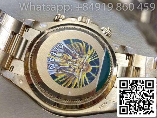 Rolex Cosmograph Daytona m126508-0006 Best Clone Clean Factory 4131 Movement Yellow Gold - immagine 8