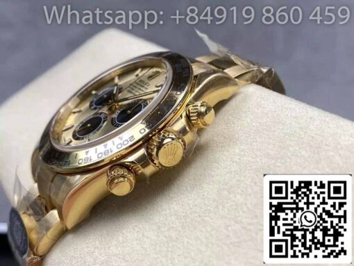 Rolex Cosmograph Daytona m126508-0006 Best Clone Clean Factory 4131 Movement Yellow Gold - immagine 9