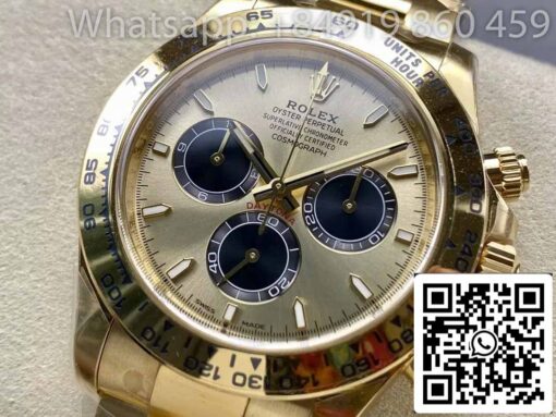 Rolex Cosmograph Daytona m126508-0006 Best Clone Clean Factory 4131 Movement Yellow Gold - immagine 3