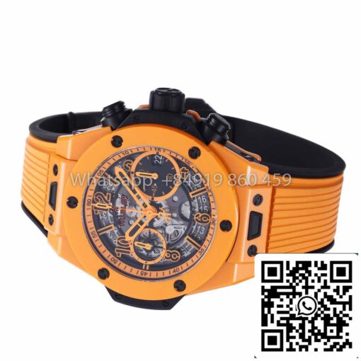 Hubot Big Bang Unico Orange Ceramic 441.CU.5910.RX BBF Factory 1:1 Best Clone - immagine 4