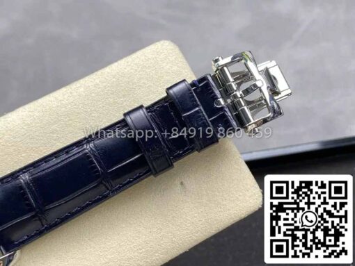 Vacheron Constantin Fiftysix 4600E/000A-B487 Blue Dial Silver Case 1:1 Best Clone — изображение 3