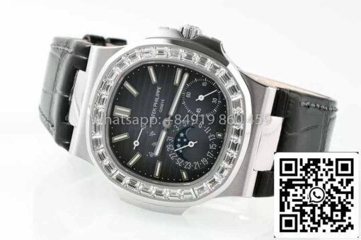 Patek Philippe Nautilus 5712 1:1 Best Clone PPF Factory V3 Newest Version Blue Dial - Image 4