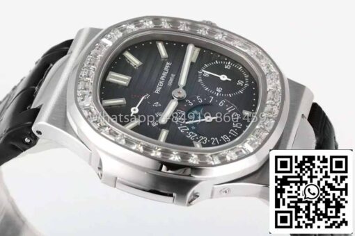 Patek Philippe Nautilus 5712 1:1 Best Clone PPF Factory V3 Newest Version Blue Dial - Image 5