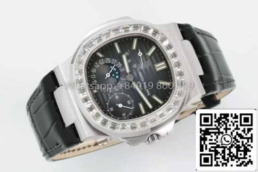 Patek Philippe Nautilus 5712 1:1 Best Clone PPF Factory V3 Newest Version Blue Dial - Image 7