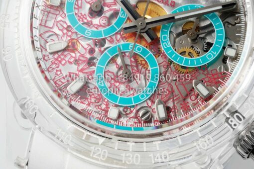 AET REMOULD  Rolex Daytona "XMAS" Saphire 1:1 Best Clone N6F Factory - Image 5