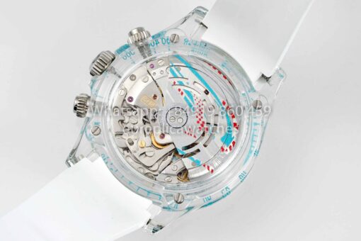 AET REMOULD  Rolex Daytona "Abu Dhabi Blue" Saphire 1:1 Best Clone N6F Factory - immagine 9