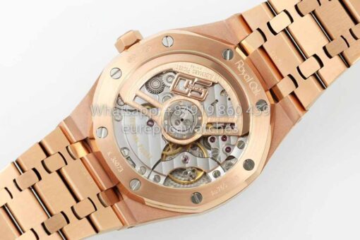 Audemars Piguet Royal Oak  15510ST from IPF Factory 1:1 Best Clone Blue Dial Rose Gold — изображение 3