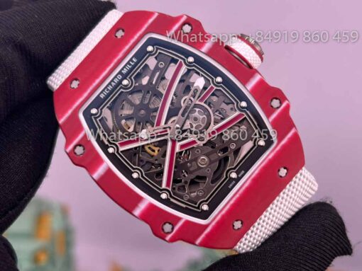 Replica Richard Mille RM 67-02 Automatic Mutaz Barshim 1:1 Best Clone custom watch - immagine 5