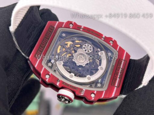 Replica Richard Mille RM 67-02 Automatic Mutaz Barshim 1:1 Best Clone custom watch - immagine 6