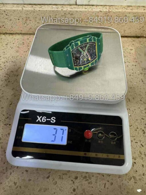 Replica Richard Mille RM67-02 Sprint 48MM Wayde Van Niekerk Green  1:1 Best Clone V2 - Image 10