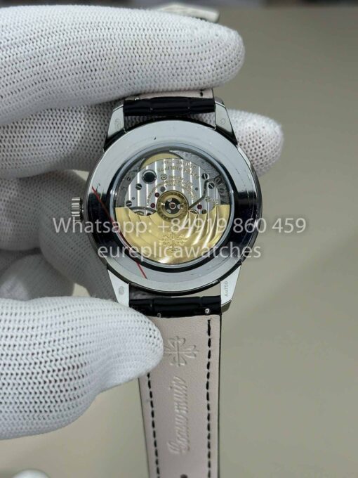 Patek Philippe Calatrava 5226G-001 Black Strap 1:1 Best Clone GR upgraded luminous version - Imagen 4