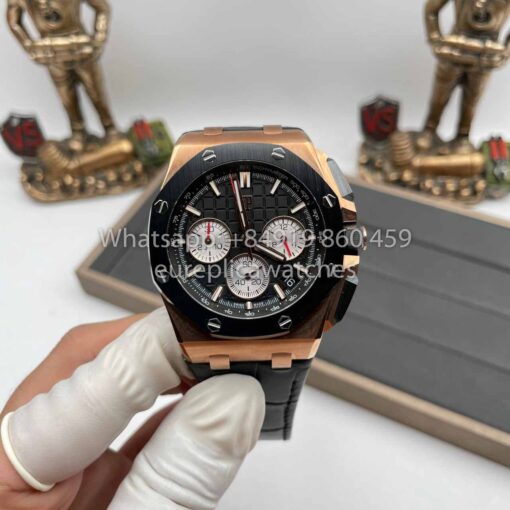 Audemars Piguet Royal Oak Offshore 26420RO.OO.A002CA.01 1:1 Best Edition APF Factory Leather STrap - Image 3