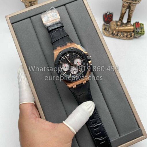 Audemars Piguet Royal Oak Offshore 26420RO.OO.A002CA.01 1:1 Best Edition APF Factory Leather STrap - Image 5