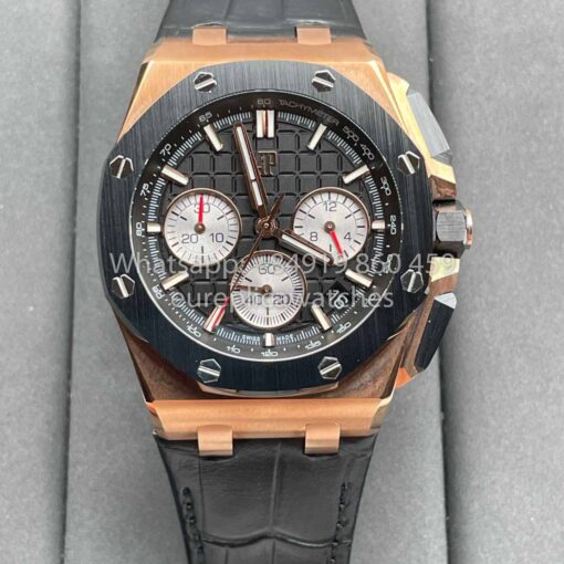 Audemars Piguet Royal Oak Offshore 26420RO.OO.A002CA.01 1:1 Best Edition APF Factory Leather STrap - Image 8