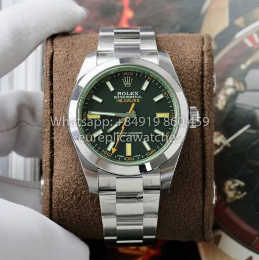 Rolex Milgauss 116400GV-0001 Replica watch 1:1 best Clone VS Factory