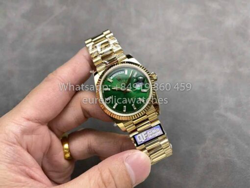 Rolex Day Date M128238-0130 128238-0130 QF Factory 1:1 Best Clone Green Dial - Image 4