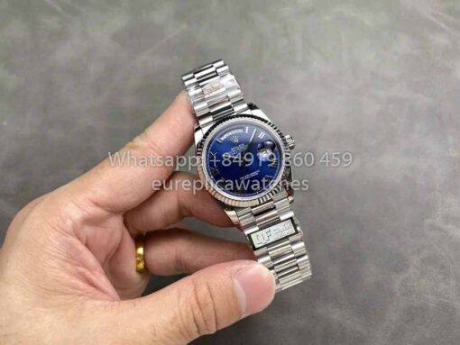 Rolex Day Date M128239 QF Factory 1:1 Best Clone Numeral Blue Dial - Image 4