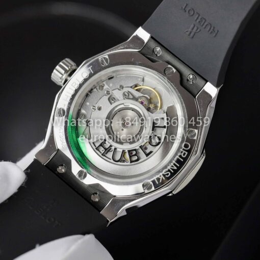 HUBLOT CLASSIC FUSION ORLINSKI 40mm Custom Moissanite Stone 1:1 Best Clone - Imagen 7